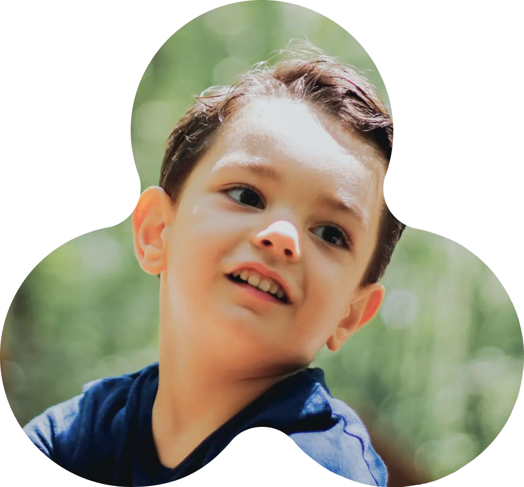 Portrait of a young boy